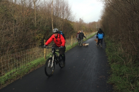 Cycling at Teigngrace Meadow
