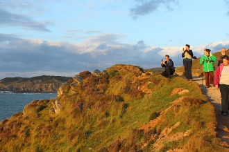 Barnstaple local group walking Morte Point