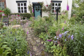 A wildlife friendly cottage garden 