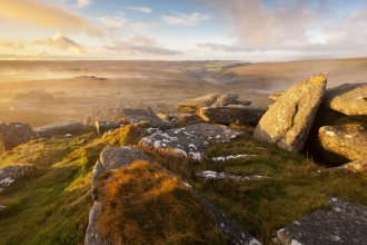 Moorland view from Littaford 