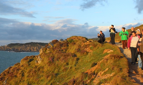 Barnstaple local group walking Morte Point