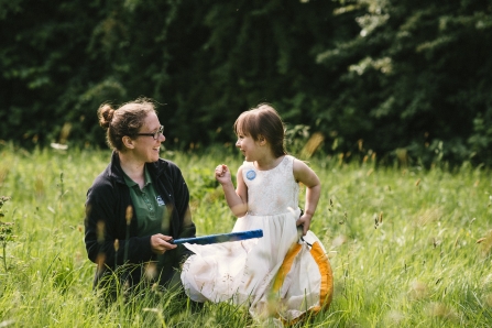 Bug hunting in Mincinglake Valley Park with Devon Wildlife Trust