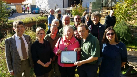 Cricklepit Garden Group awarded prize