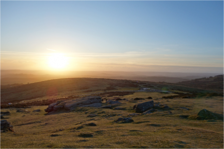 Sunrise over Haytor