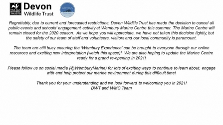 Wembury CV statement