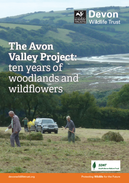 Title page for brochure 'The Avon Valley Project: ten years of woodlands and wildflowers'