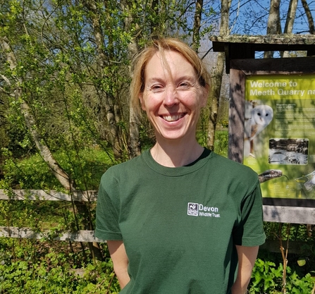 Caroline Wild Paths trainee smiling at camera